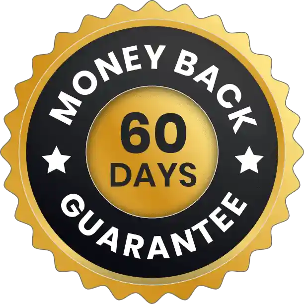 60 day money back guarantee